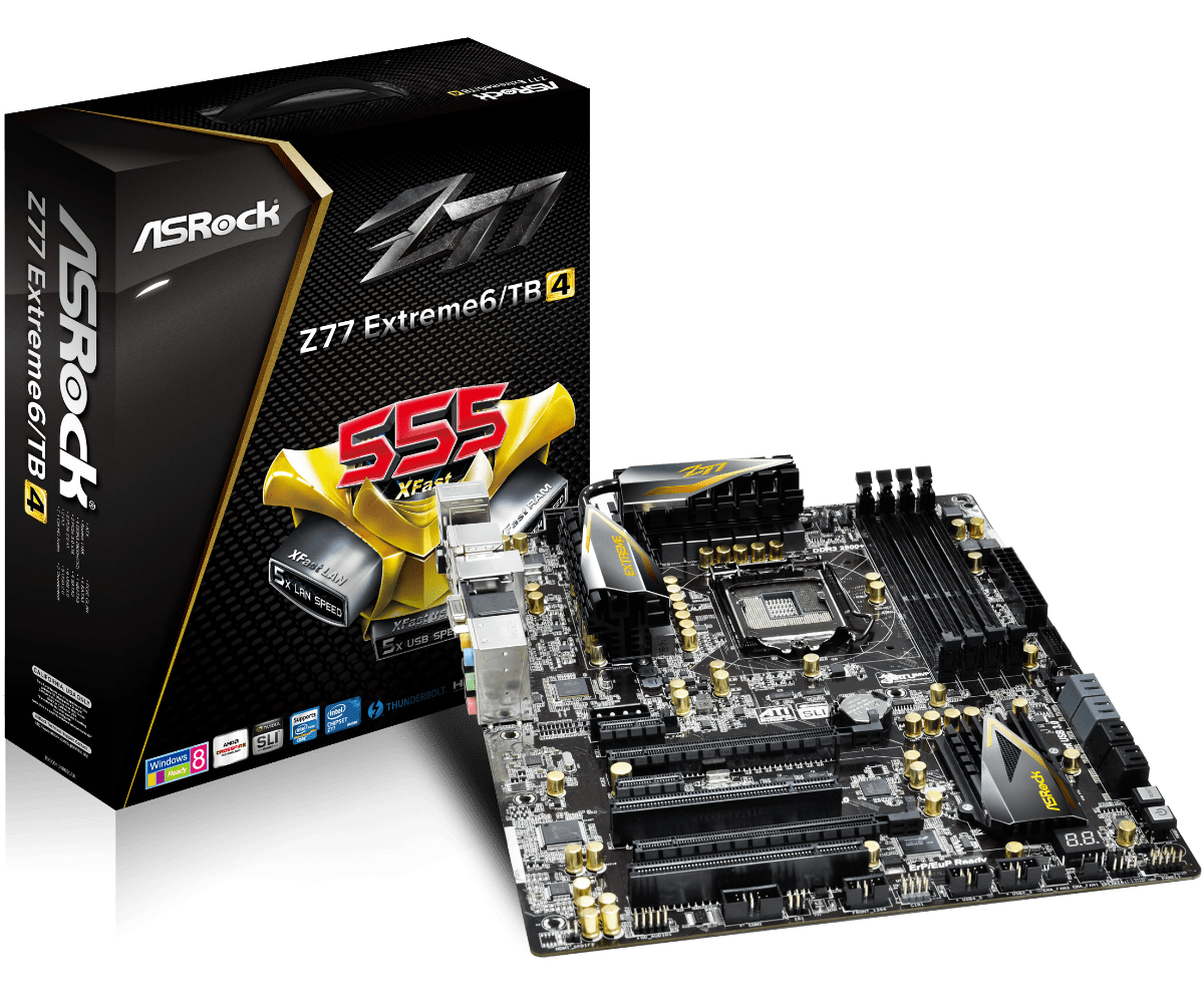 Z77 Extreme6/TB4 Product Photo